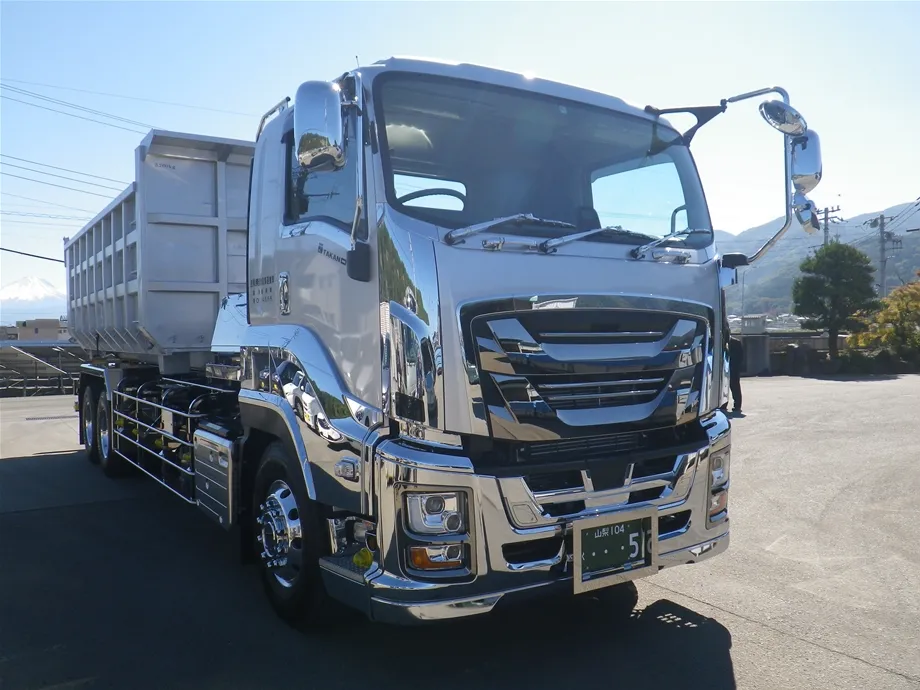 25t脱着式コンテナ車