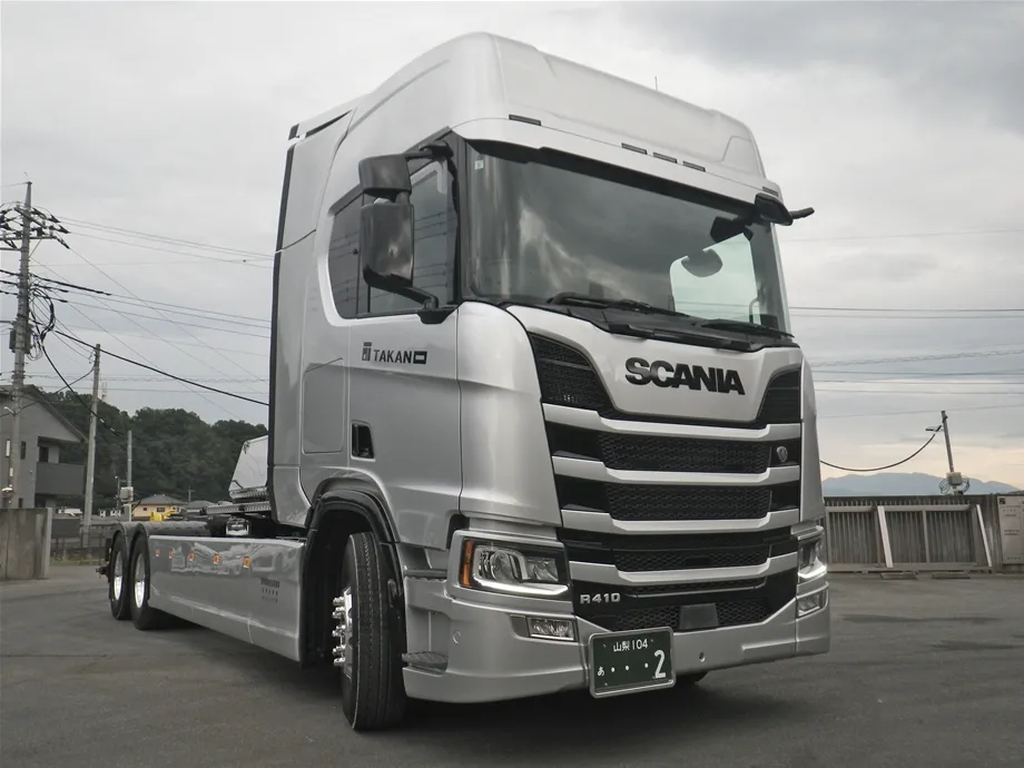 25t脱着式コンテナ車