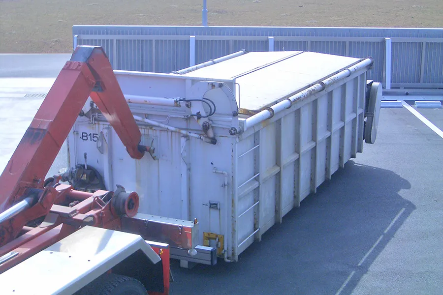 密閉式コンテナ（下水汚泥専用）